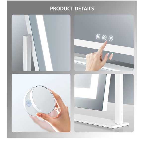 Smart Touch Control LED Mirror - Picture 3 of 8